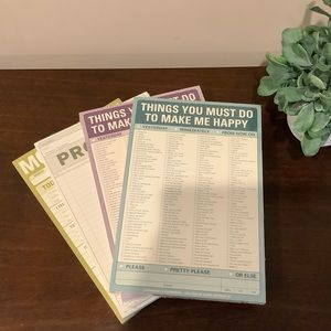 4 New Funny Knock Knock Note Pads 🖊